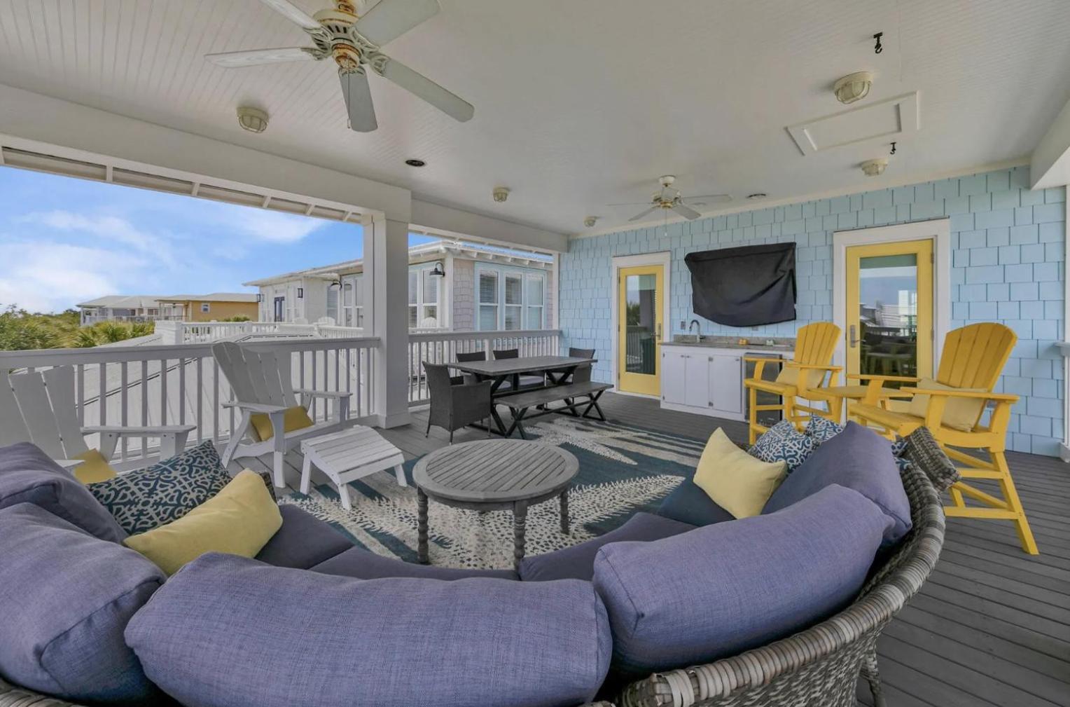 Anna'S Beach House Walk-Out To 30A In Seacrest- Pet-Friendly Rosemary Beach Exteriör bild